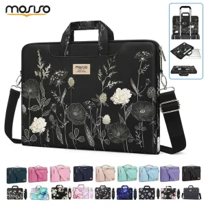13 14 16 Borsa a tracolla per laptop da 17,3 pollici per 2024 MacBook Air 15 M2 M3 A2941 Pro 13 M1Dell Lenovo HP Asus Valigetta da donna per uomo 1