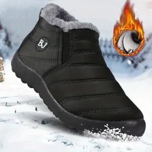 Stivali da donna con plateau in peluche, scarpe da donna, stivali impermeabili da donna, stivali da neve alla moda per l'inverno, stivali da donna 1