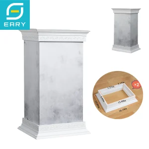 Eary Monster Vetrina per Labubu Zimomo Solo angelo Colonna romana Base Art Display Box per bambola giocattolo Scatola fai da te Cavalletti Accessori 1