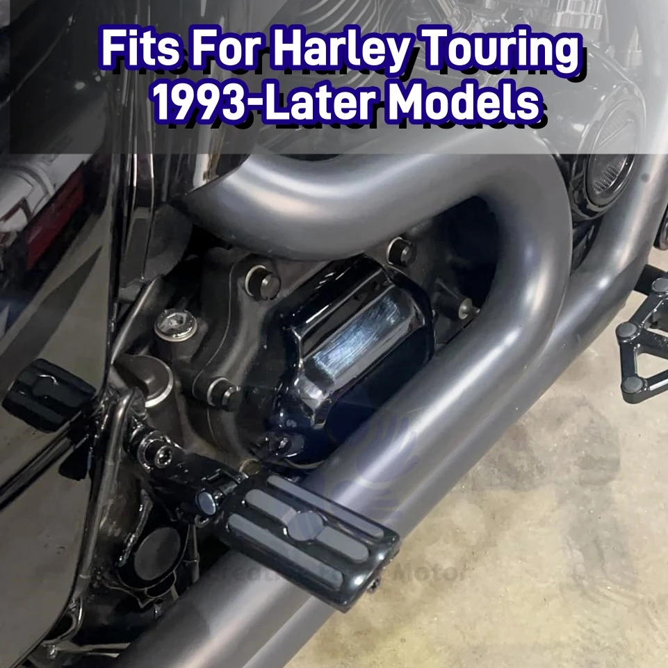 Pedane posteriori passeggero Poggiapiedi motos Supporto pedale Per Harley Touring CVO Street Glide Ultra Classic Electra Glide FLHX Road King FLHR 1993-2024 accessori moto 5