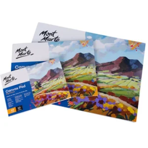 A3/A4/A5 Professionale tela bianca per la pittura Acrilica pittura a olio della tela di canapa pad impermeabile rifornimenti di arte per artista 10 fogli 1