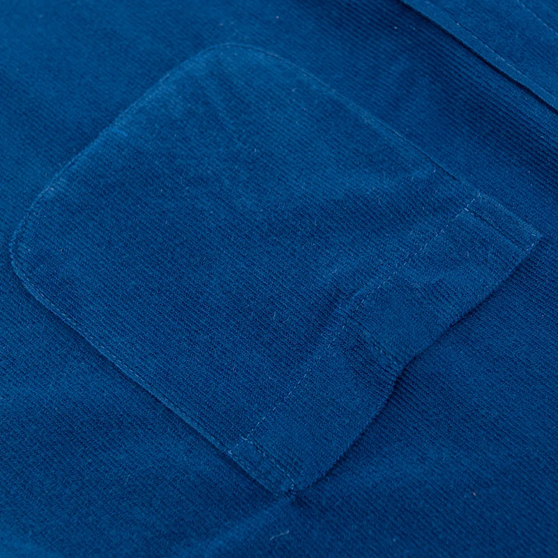 Camicie di velluto a coste da uomo di nuova moda manica lunga casual vestibilità regolare morbide e comode camicie eleganti tascabili per abbigliamento camicetta maschile 5