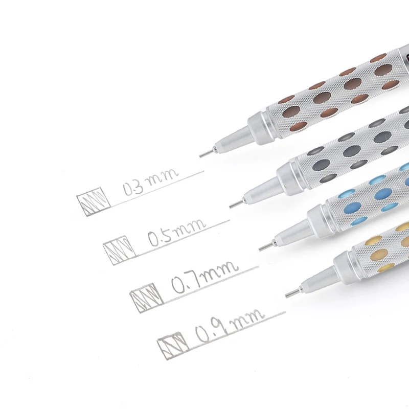 1pcs Pentel GraphGear 1000 Disegno a Matita Meccanica Studente Uso Non È facile da Rompere Piombo Matita Meccanica Matita 0.3 0.5 0.7 0.9 millimetri 5
