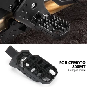 Accessori moto CNC Poggiapiedi anteriore Estendi regolabile Pedane Poggiapiedi per CFMOTO 800MT CF 800 MT 900MT Esplora 1