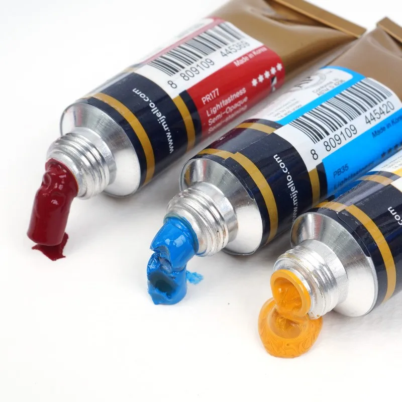 Mijello Mission Gold Water Color Series1 pianta naturale Extra Fine acquerello Piant 15ml tubi pittura artisti forniture da disegno 2