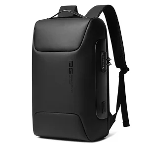 BANGE Nuovo zaino Design estetico Zaino da lavoro da uomo Zaini per laptop scolastici impermeabili antifurto Borsa da viaggio con ricarica USB 1
