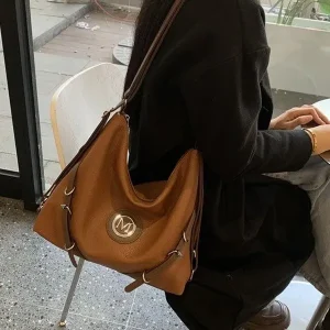 Zaino multifunzione Spaziosa borsa da donna Borsa a tracolla di grande capacità Borsa a tracolla versatile Borsa da giorno per tutte le stagioni 1