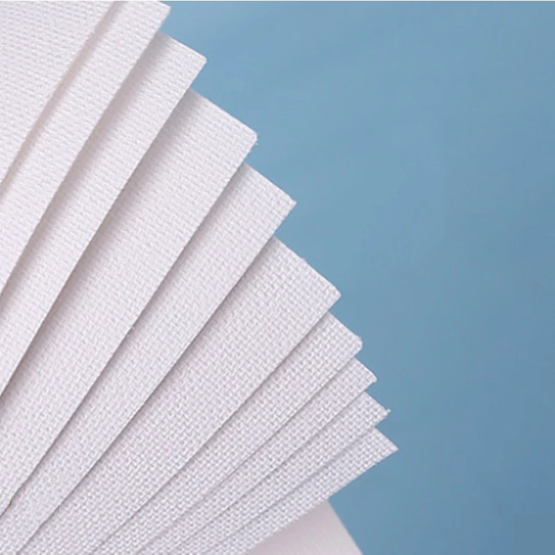 A3/A4/A5 Professionale tela bianca per la pittura Acrilica pittura a olio della tela di canapa pad impermeabile rifornimenti di arte per artista 10 fogli 5