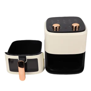 Friggitrice da cucina elettrica Fornello ad aria Multifunzione senza olio completamente automatico 5,5 litri Grande capacità per fornello da cucina elettrico domestico 1