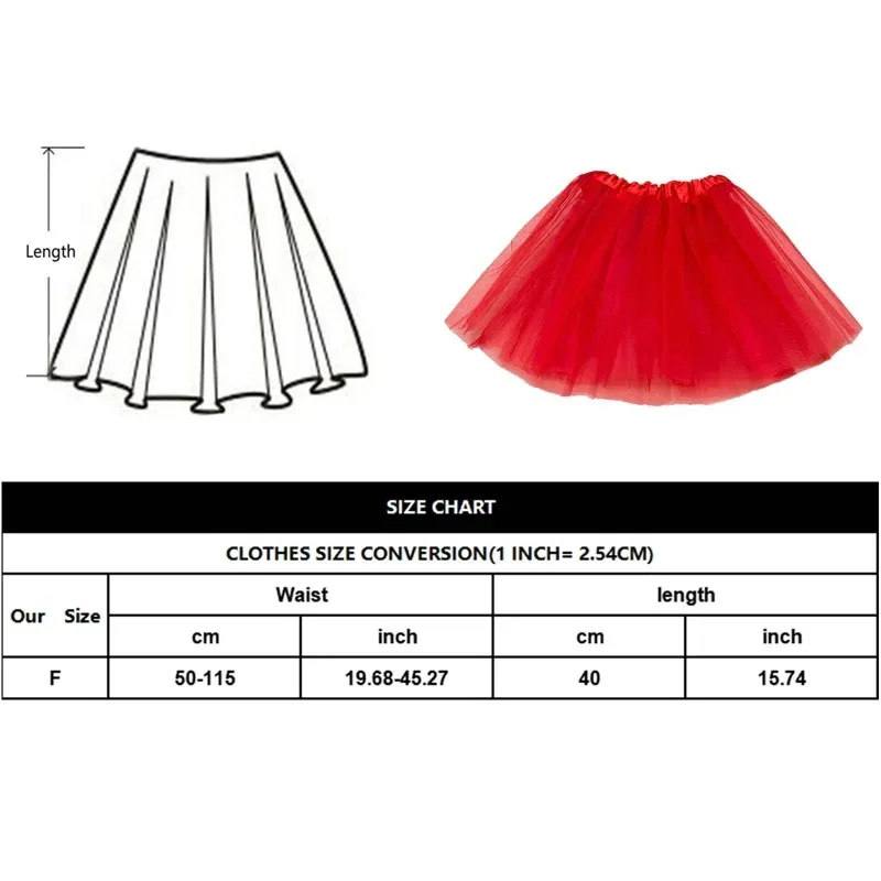 Gonna in Tulle gonna Tutu da donna anni '50 Rockabilly sottoveste per costumi di carnevale Tutu gonna sotto gonna danza gonna balletto Cosplay 6