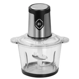 Tritacarne multifunzionale 5L 500W in acciaio inossidabile, macchina da cucina, trituratore, 4 gradini, carne picata/verdure/impasto 1