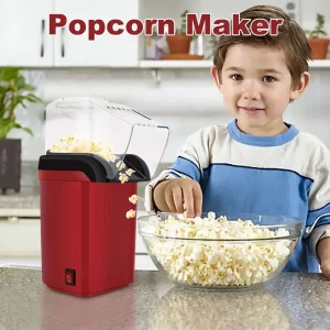 Macchina per Popcorn ad alta velocità di schiocco macchina per Popcorn completamente automatica Mini macchina per Popcorn ad aria elettrica per la cucina di casa 1