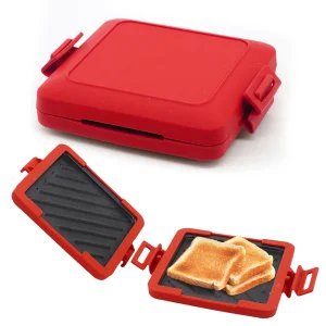 Macchina per Toast per microonde senza elettricità macchina per Waffle senza fili macchina per la colazione con forno a microonde a risparmio di tempo per una colazione veloce 1