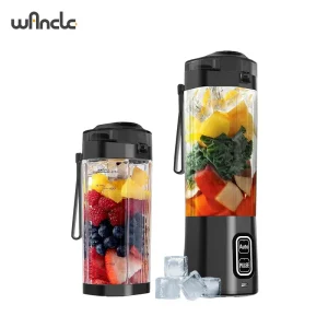 Frullatore elettrico portatile per succo 700ML Frullatore per frutta ricaricabile USB 6 lame Spremiagrumi per frullati Frullati Tazza di succo fresco 1