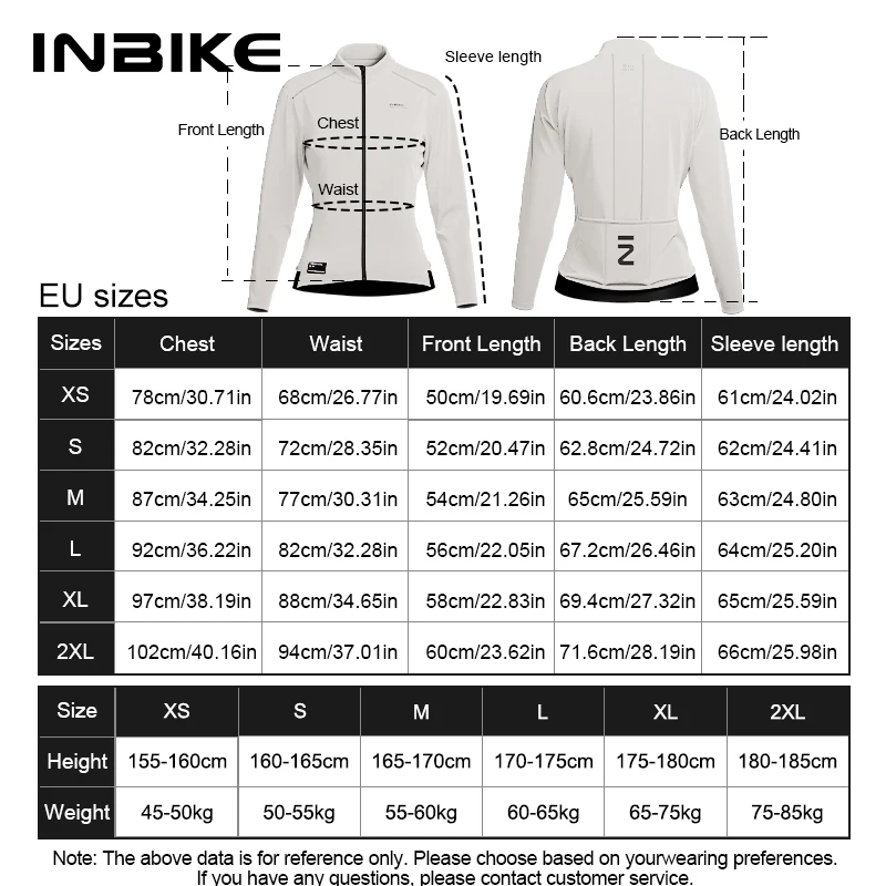 INBIKE Giacca da ciclismo termica da donna invernale in caldo pile da bicicletta abbigliamento sportivo antivento manica lunga riflettente abbigliamento da esterno 6