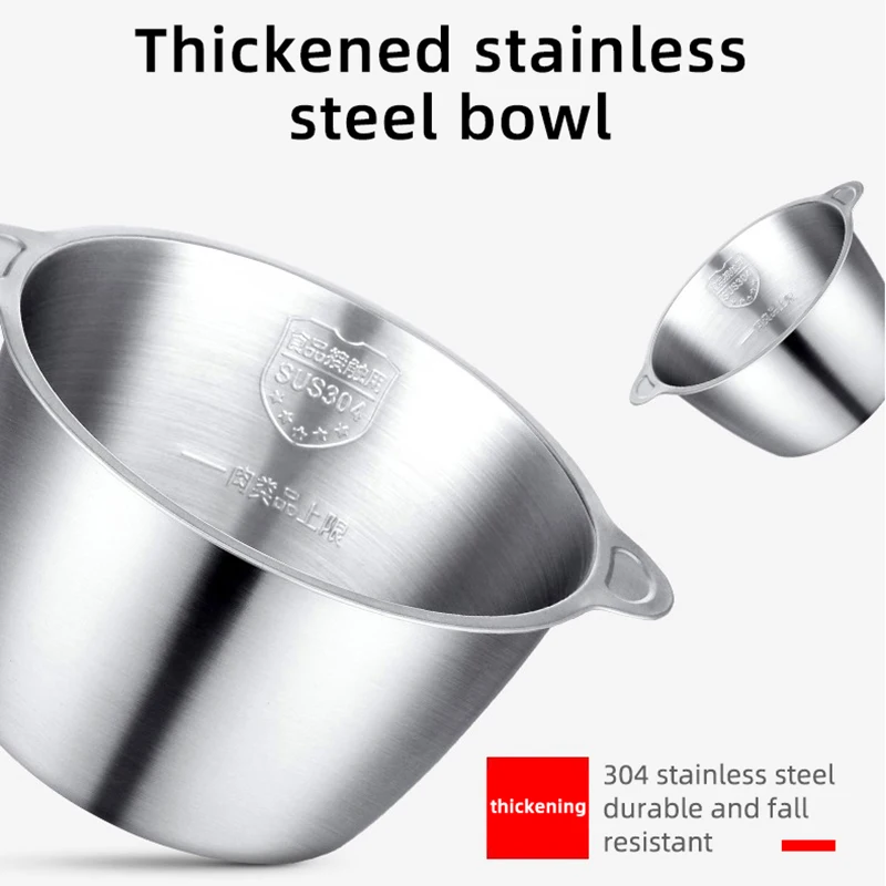 Tritacarne elettrico 2L/3L, tritatutto e frullatore per alimenti in acciaio inossidabile da 300 W per cucina, robot da cucina multifunzione e tritatutto a 2 velocità 5