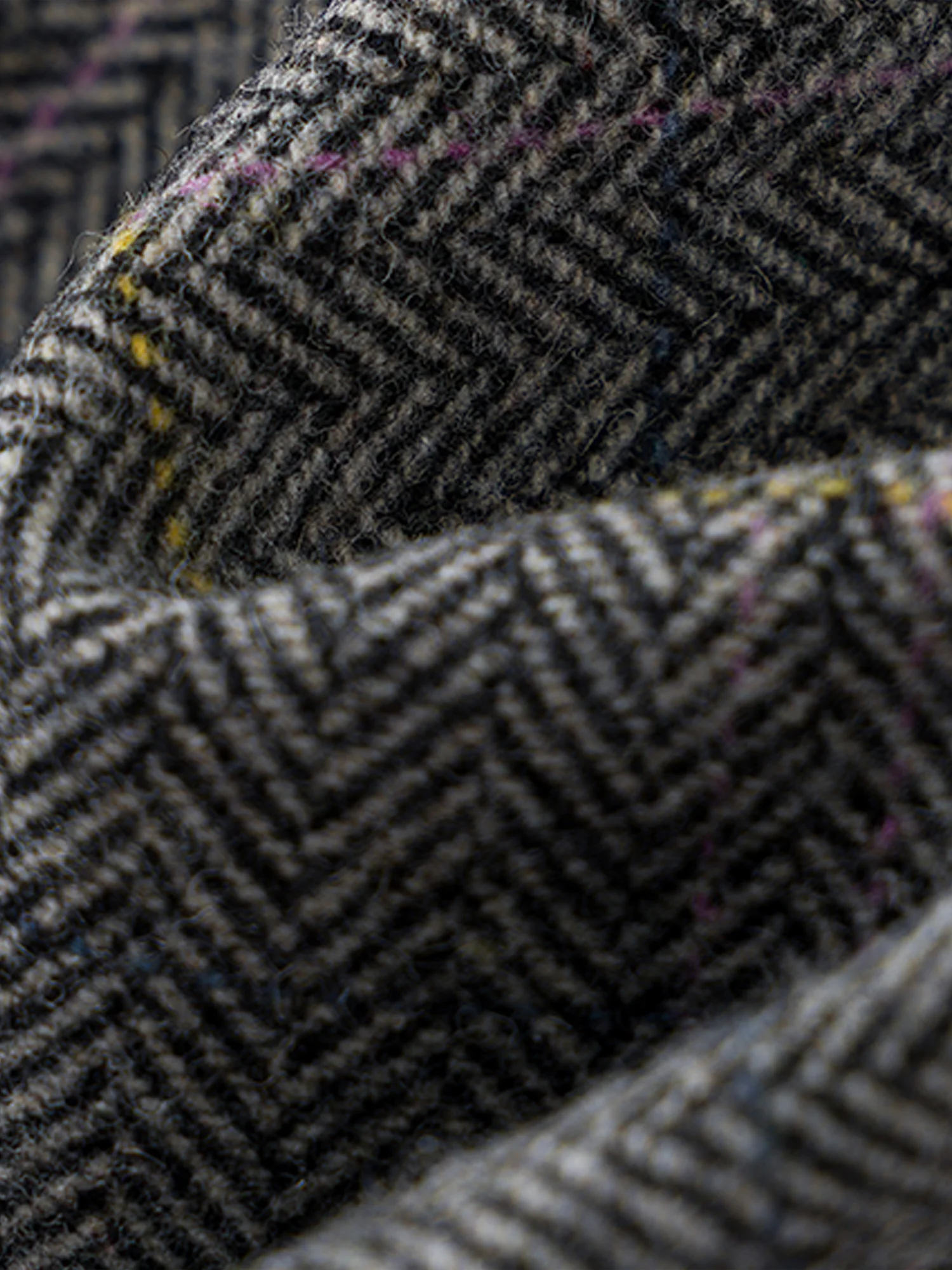 FSLE Blazer Cappotto di lana da donna Inverno 2025 Nuovo cappotto di lana retrò coreano Plaid Pendolarismo Caldo temperamento a metà polpaccio 4