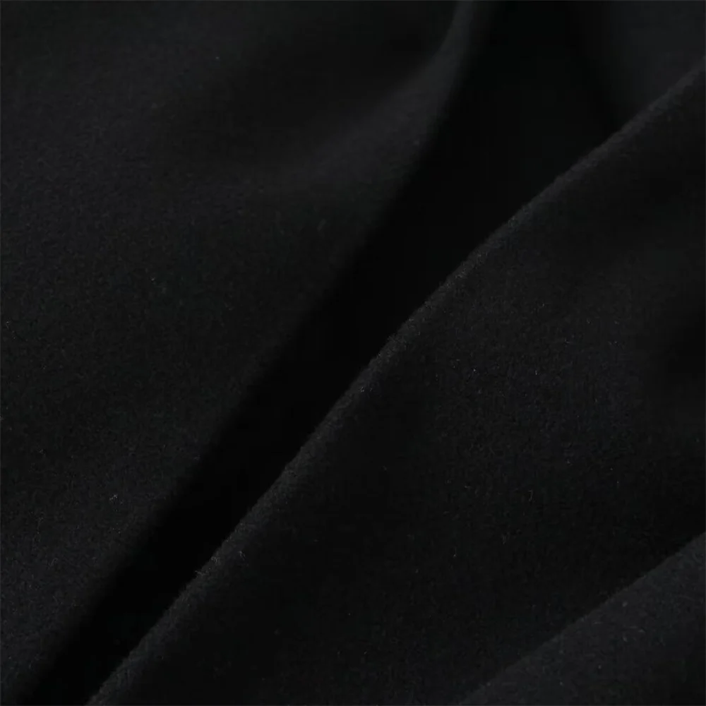 cappotto da donna con colletto a maniche lunghe tinta unita autunno nuova calda giacca cappotto di lana 6