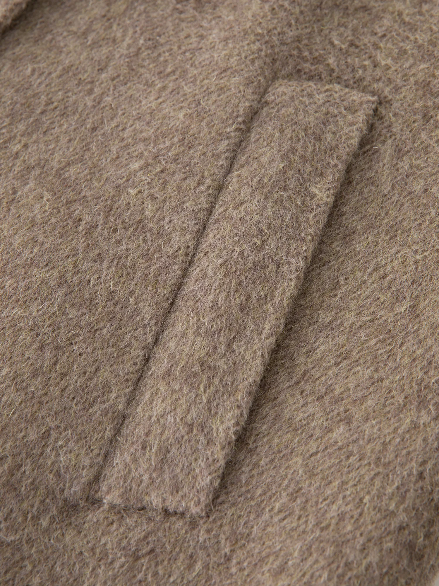 ZIQIAO Petite Cappotto di lana double face in pelo di cammello per donna 2025 Cappotto di lana giacca a vento nuovo stile Colletto alla coreana Retro elegante 5