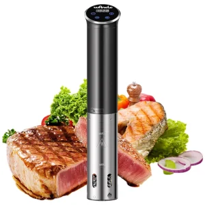 Fornello sottovuoto Sous Vide da 1100 W Fornello lento impermeabile IPX7 con display digitale Circolatore ad immersione touch LCD Cottura accurata 1
