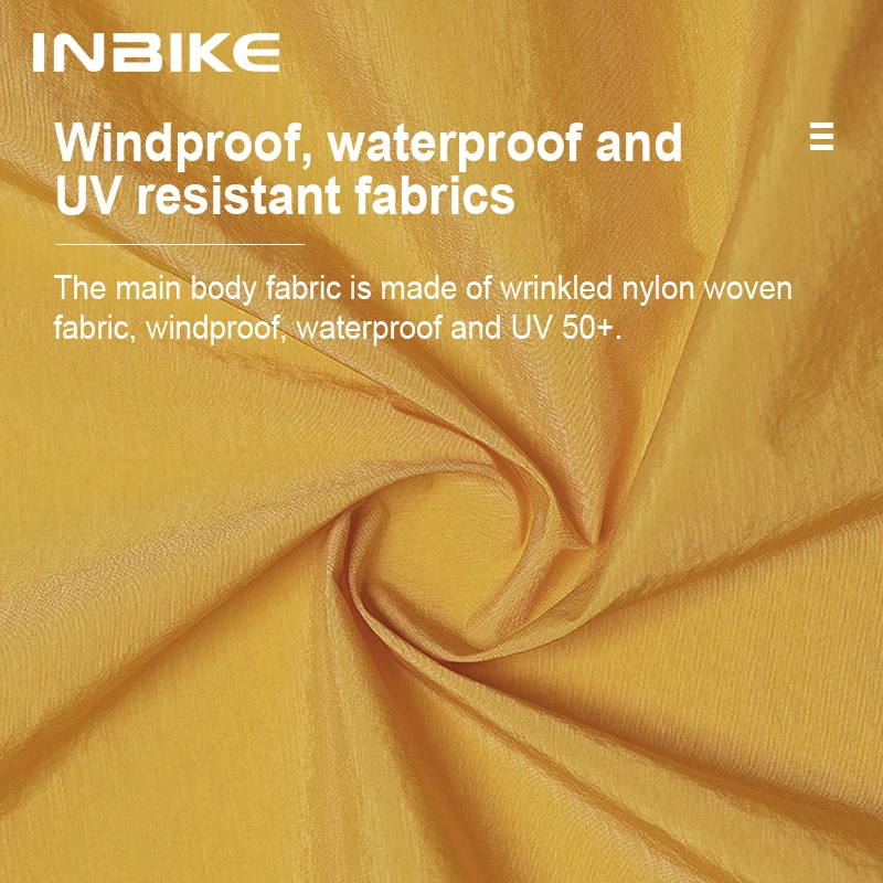 Giacca a vento da donna Inbike Giacca da ciclismo ultraleggera e portatile Abbigliamento da ciclismo ad asciugatura rapida Giacca a vento da donna 3