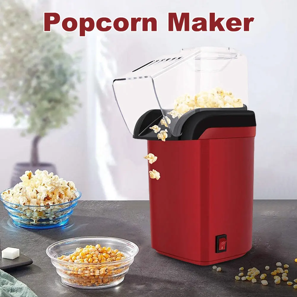 Macchina per Popcorn ad alta velocità di schiocco macchina per Popcorn completamente automatica Mini macchina per Popcorn ad aria elettrica per la cucina di casa 5