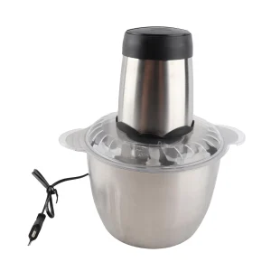 Tritacarne elettrico 3L Grande capacità domestica Acciaio inossidabile 2 marce 300W Frullatore da cucina ad alta potenza 1