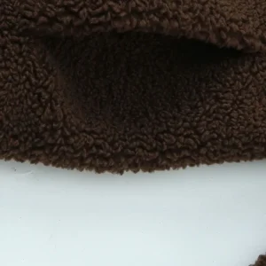 HH Donna Inverno Casual Maniche Lunghe Monopetto Pile di Perle Tasca Laterale Decorazione Cappotto Cappotto Lungo Comodo Femminile 1