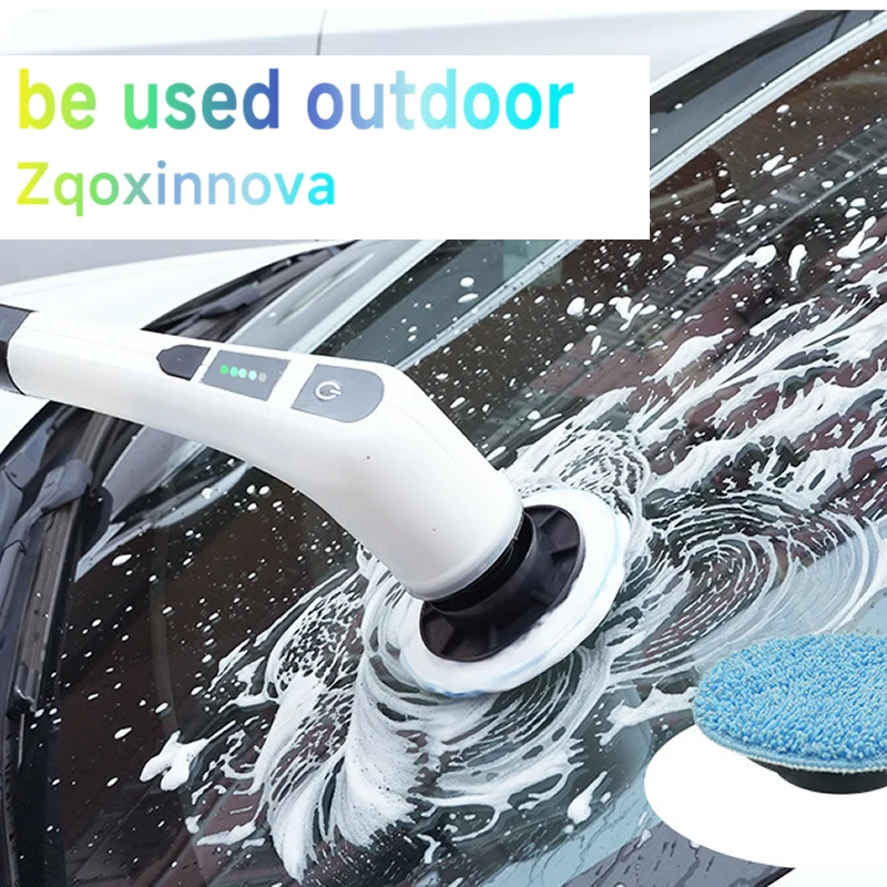 Lavavetri robot senza fili per lavare l'aspirapolvere robot pulitore per vetri intelligente elettrodomestico bagno spazzola per pulizia elettrica 2