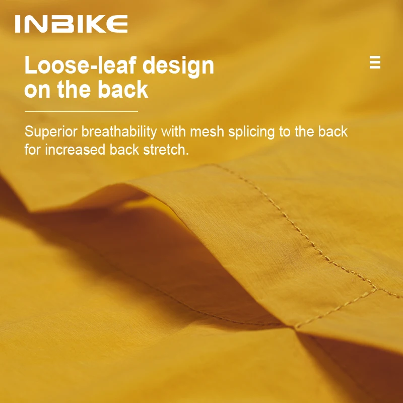 Giacca a vento da donna Inbike Giacca da ciclismo ultraleggera e portatile Abbigliamento da ciclismo ad asciugatura rapida Giacca a vento da donna 4