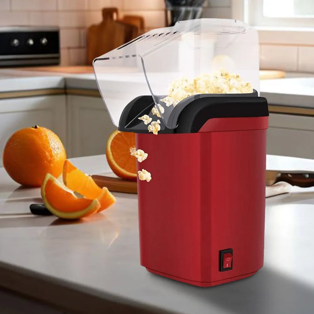 Macchina per Popcorn ad alta velocità di schiocco macchina per Popcorn completamente automatica Mini macchina per Popcorn ad aria elettrica per la cucina di casa 3