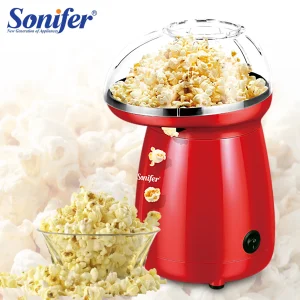 Popcorn Maker Household Healthy Hot Air Oil Free Corn Machine Popcorn For Kitchen Kids Home-made fai da te Popcorn Movie Snack Sonifer 1