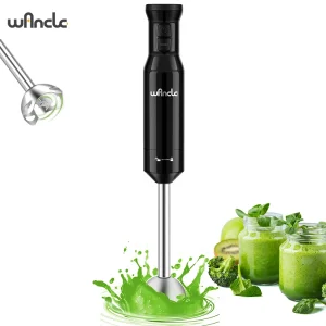 Wancle 600W Frullatore Elettrico Ad Immersione A Mano Multifunzionale Stick Mixer Per Alimenti Per Bambini Verdura Tritacarne Funzione Turbo 1