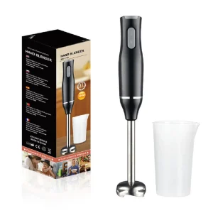 Frullatore elettrico portatile da 400 W Frullatore per frutta e verdura a 2 velocità Frullino per le uova Smerigliatrice in acciaio inossidabile Elettrodomestici EU 1