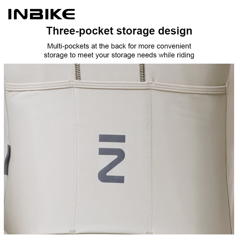 INBIKE Giacca da ciclismo termica da donna invernale in caldo pile da bicicletta abbigliamento sportivo antivento manica lunga riflettente abbigliamento da esterno 4