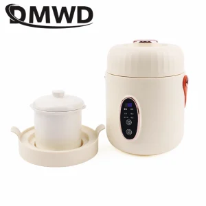 DMWD 0.6L Isolamento Termico Bollitore Elettrico di Riscaldamento Ad Acqua Calda Bottiglia Mini Caldaia del Caffè di Viaggio Portatile Fornello Lento Pot Tazza di Tè 1