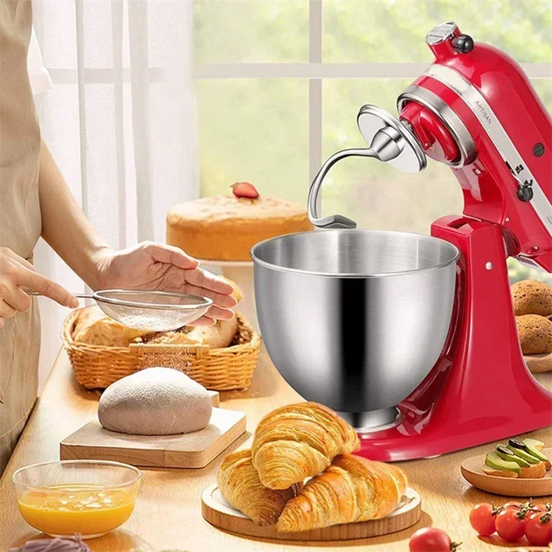 Per Kitchenaid5 6 7 Quart Mixer Aiuto Parti di fissaggio AccessoriStand Mixer Filo Frusta e Gancio per impastare e Mixer Aiuto Paddle 1
