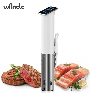 Wancle 1100W Fornello sottovuoto sottovuoto impermeabile Circolatore ad immersione Cottura accurata con display digitale a LED Pentola a cottura lenta 1