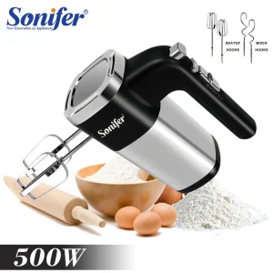 Mixer per alimenti 500W frusta elettrica cucina frullatore a mano elettrodomestici da cucina per dolci alla crema torta da forno frullino per le uova Mixer Sonifer 1