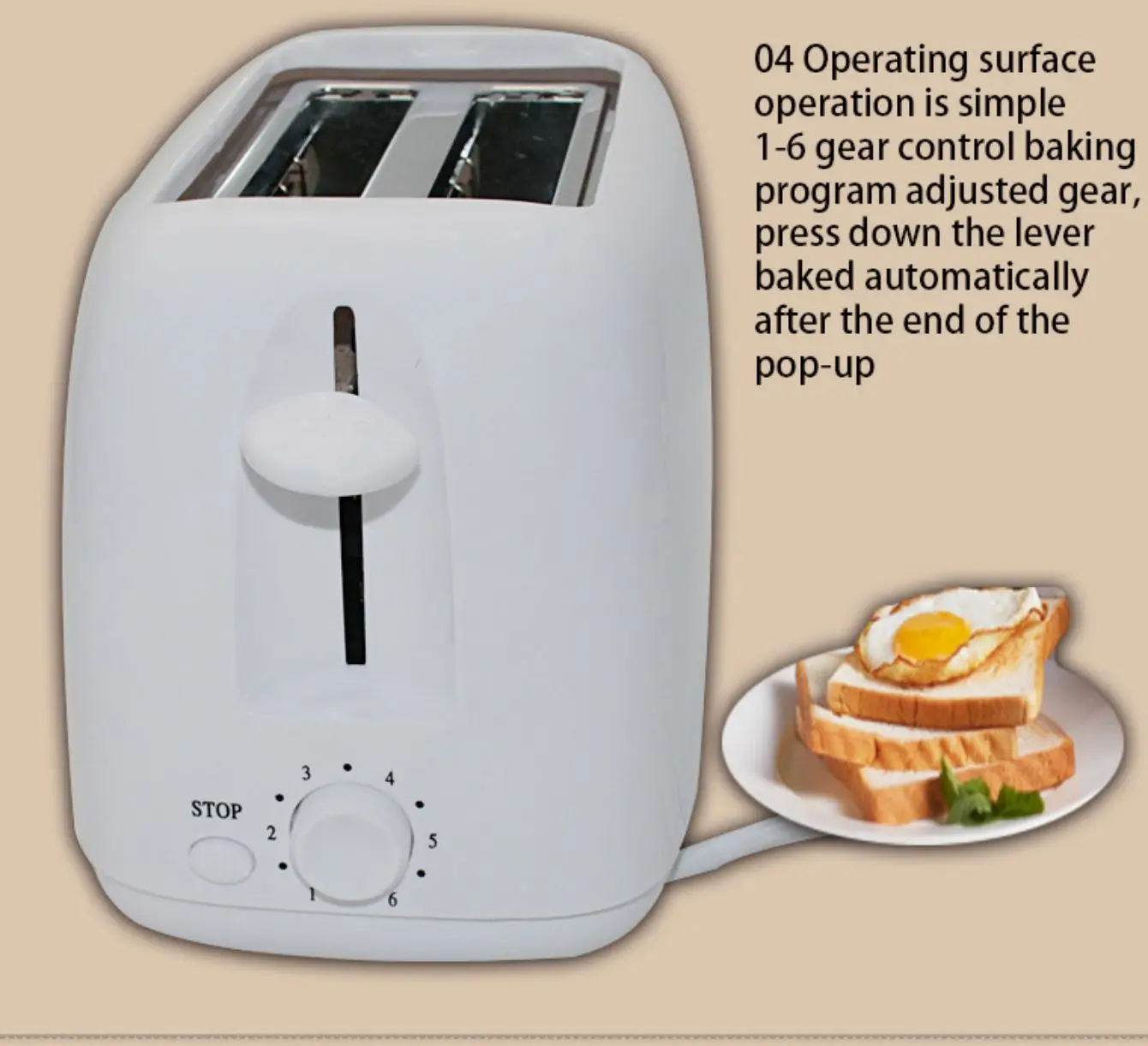 regali di San Valentino Tostapane per panini da cucina Mini tostapane Tostapane con testa a convezione ad aria calda 3