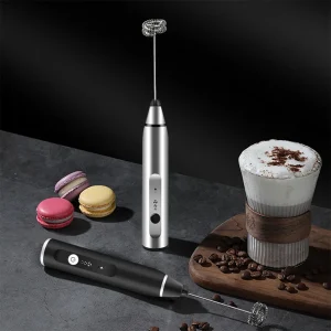 Frullino per le uova elettrico, montalatte portatile, macchina per caffè per bevande, batteria a 3 velocità, dessert, macchina per panna, robot da cucina 1