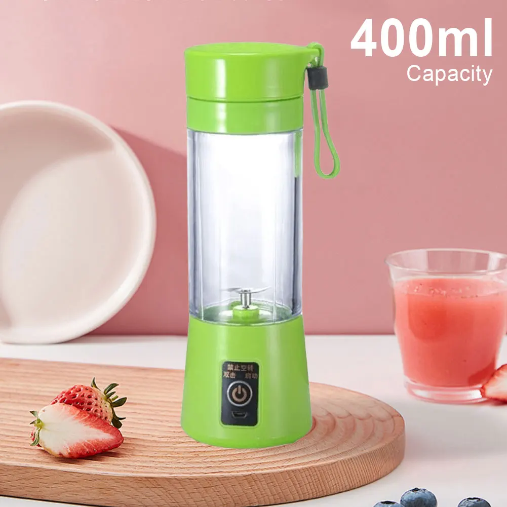 Frullatore per frullati da 400 ml con mini spremiagrumi elettrico a 6 lame Frullatore multifunzionale per frappè per viaggi in ufficio a casa 2