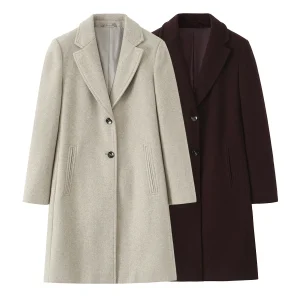 2025 autunno nuova moda casual da donna temperamento semplice elegante giacca con spalla imbottita morbida e allentata 1